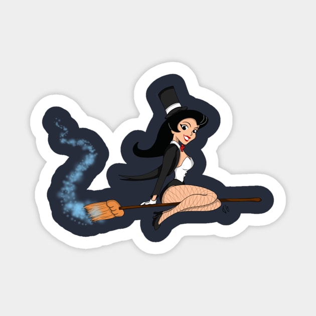 Bewitching Zatanna Sticker by Klitch13